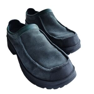 Emerald Green DUCK HEAD Leather Shoes, Size 9½